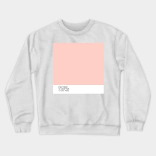 pantone 13-1407 TCX Creole Pink Crewneck Sweatshirt